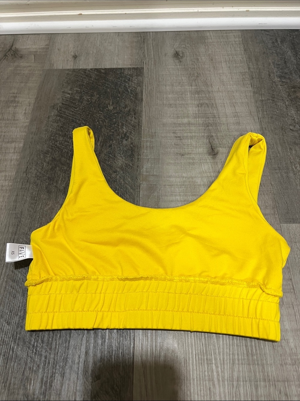 Five the label dancewear yellow bra size women’s XS - Picture 4 of 5